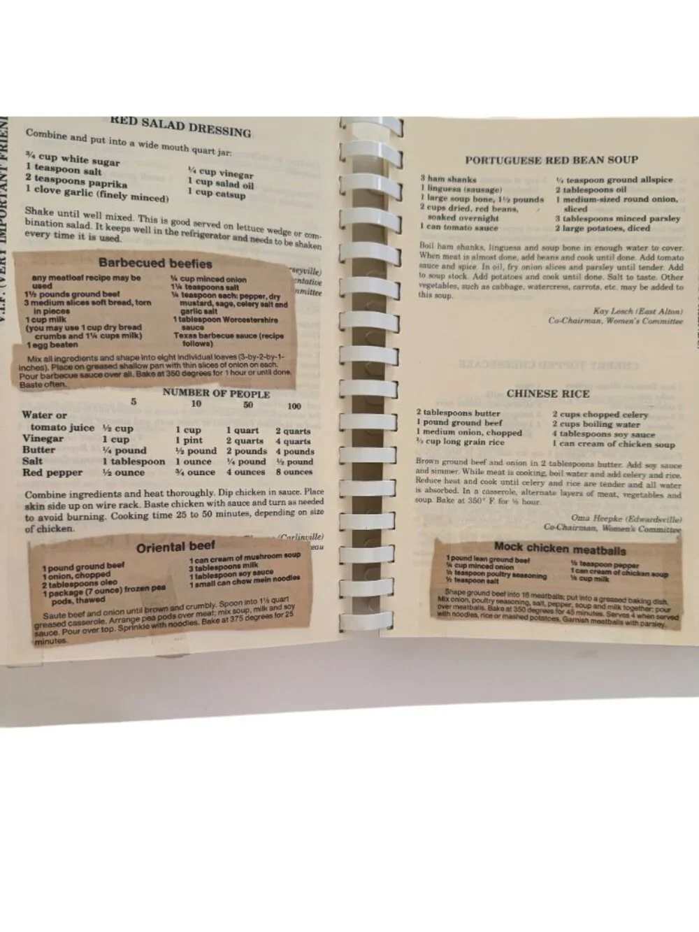 Cookbook 25 Years Women Of The Farm Bureau 1981 Vintage Recipes Spiral Canning